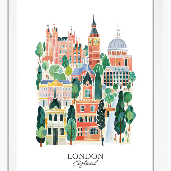 Londoner Impressionismus Poster