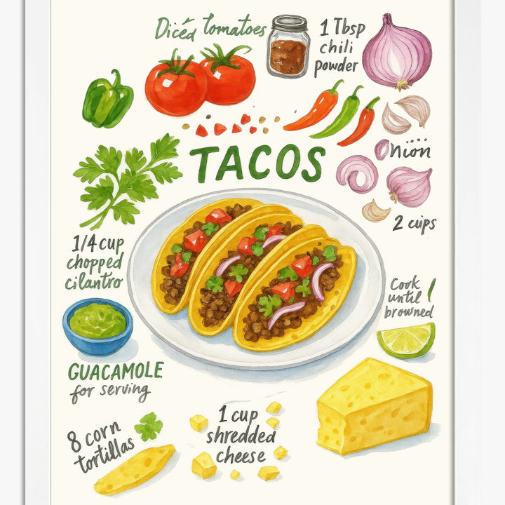 Tacos Art Prints