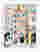 French Riviera Streetscape Art Print - White
