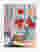 Poppies & Pastels Lounge Art Print - White