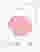 Pink Shell Lucky Charm Art Print - White