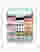Pastel Rowhouses North Carolina Art Print - White