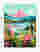 Pink Peaks Lakeview Art Print - White