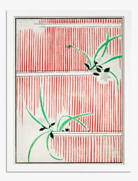 Morning Glory Harmony by Shin Bijutsukai Art Print White