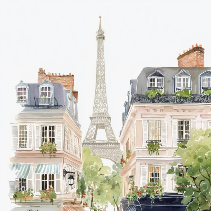 Eiffeltoren aquarel posters