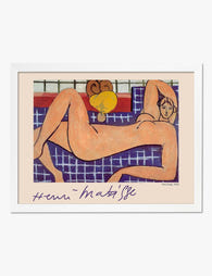 Pink Nude by Henri Matisse Art Print White