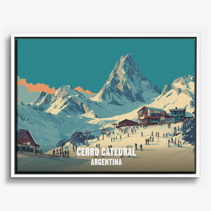 Skiers Canvas Prints