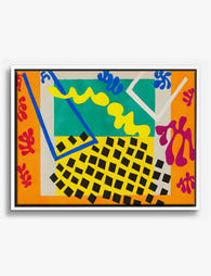 Henri Matisse Les Codomas Canvas Print White