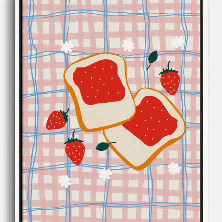 Strawberries Canvas Prints
