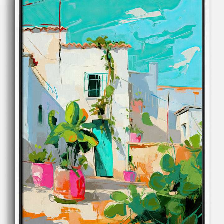 Courtyard Canvas Prints