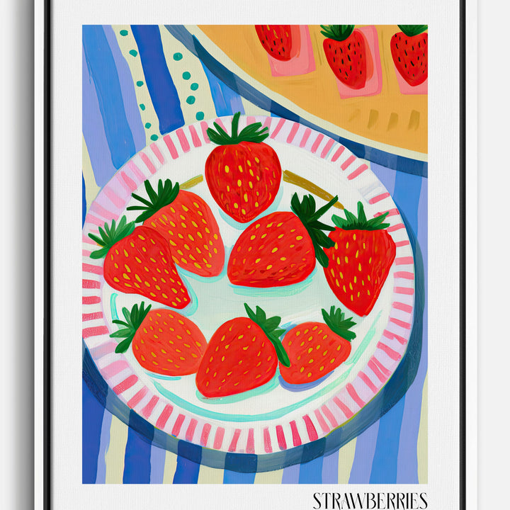 Strawberries Canvas Prints