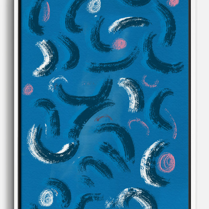 Brushstrokes Canvas Prints