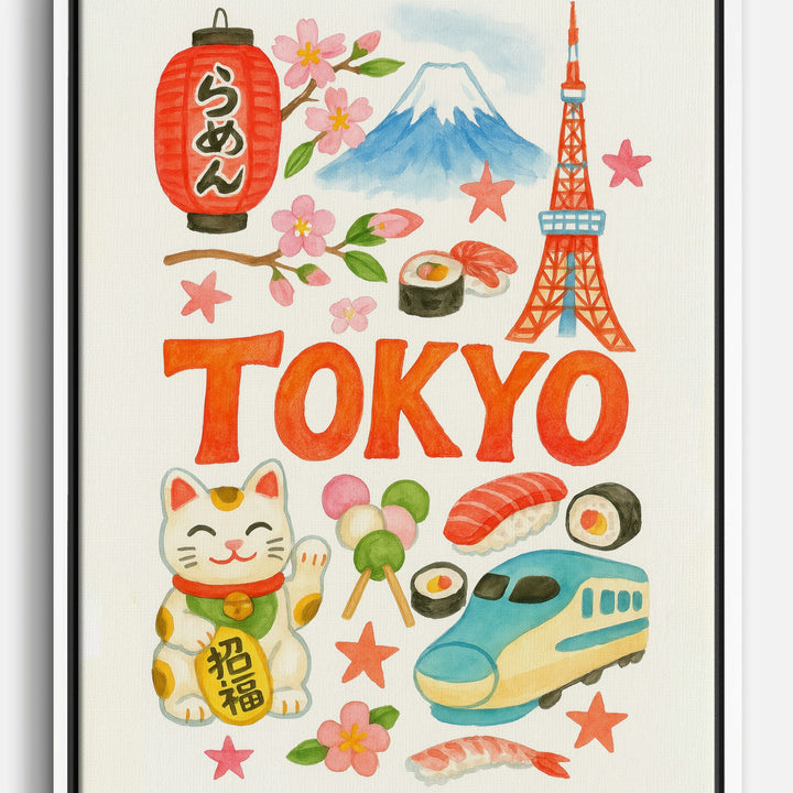 Tokyo Canvas Prints