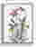 Pink Wildflower Whimsy Canvas Print - White