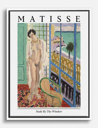 Matisse Nude by the Window Canvas Print - White