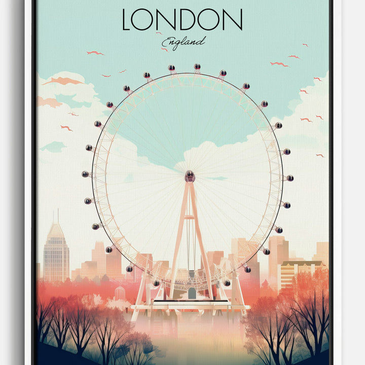 England Canvas Prints