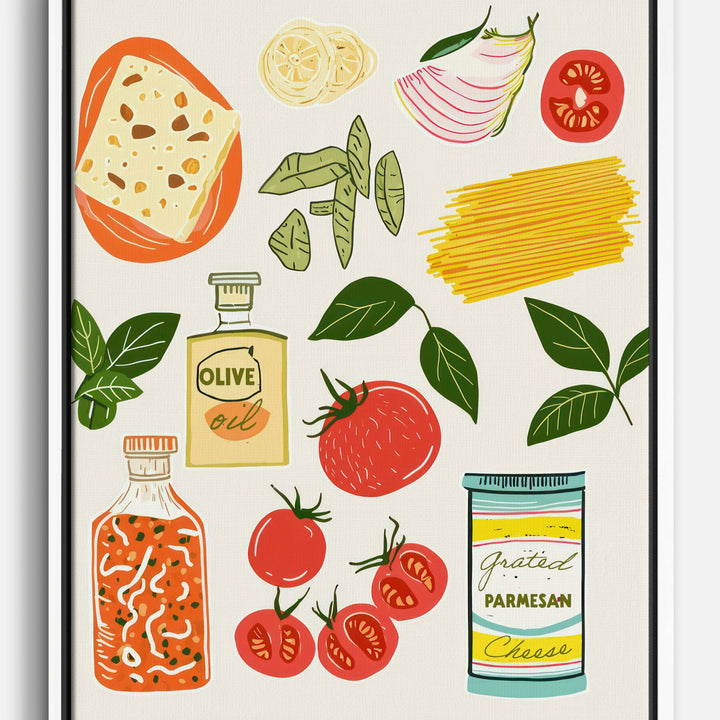 Recipe Canvas Prints