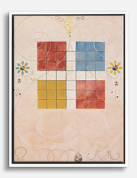 Hilma af Klint, The Ten Largest Canvas Print - White