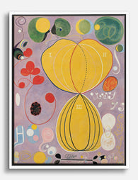 Hilma Af Klint – The Ten Largest Canvas Print White