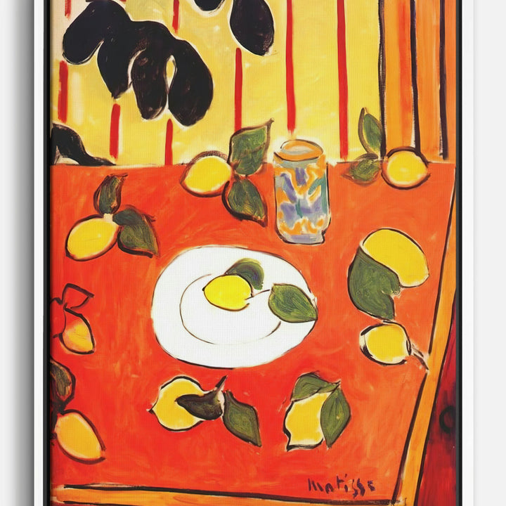 Lemons Canvas Prints