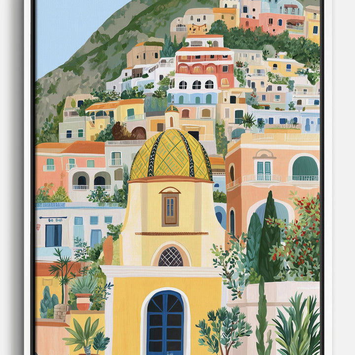 Positano Canvas Prints