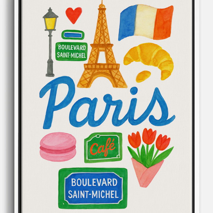 Croissant Canvas Prints