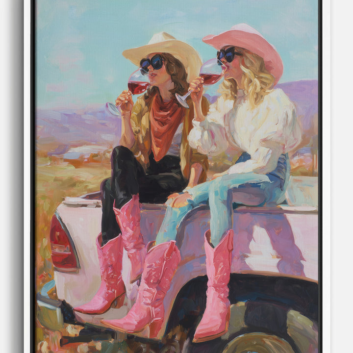 Western & Cowboy Canvas Prints