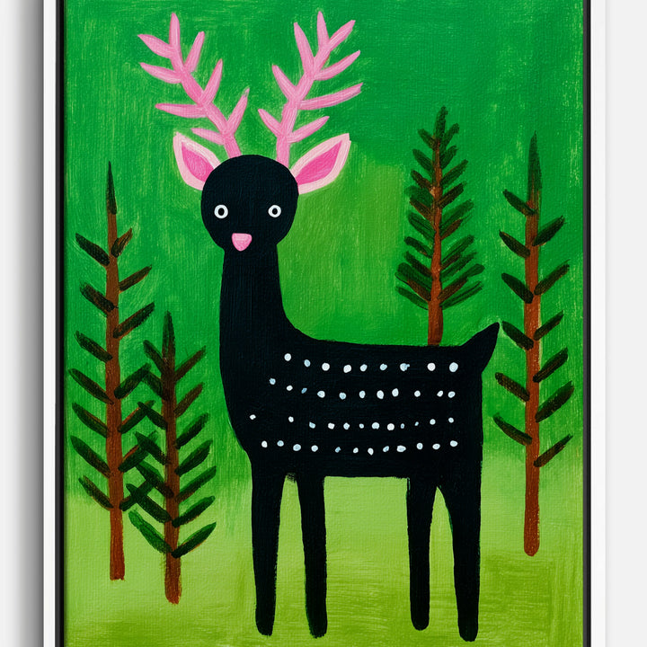 Deer Canvas Prints