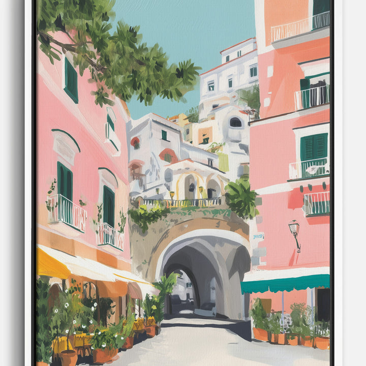 Amalfi Coast Canvas Prints