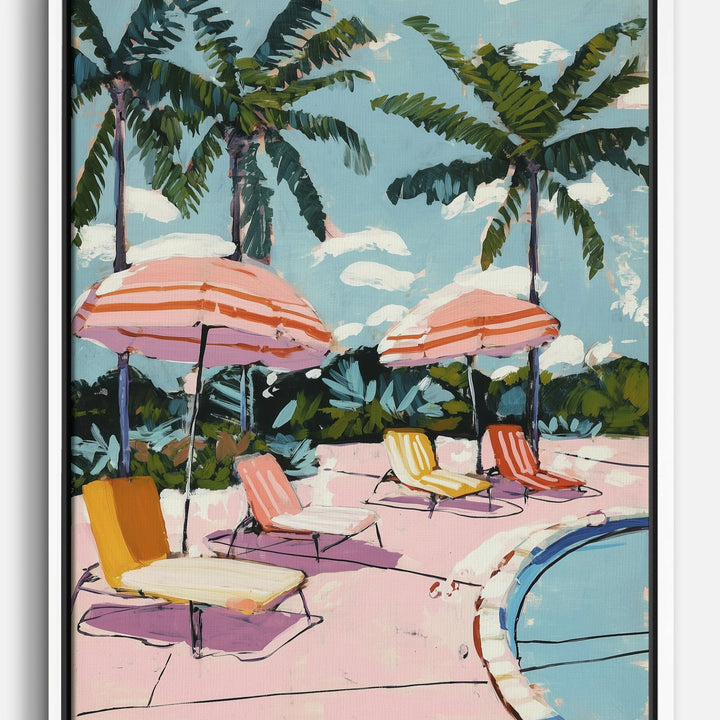 Umbrellas Canvas Prints