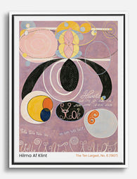 Hilma Af Klint, The Ten Largest No. 6 Canvas Print - White