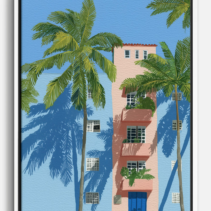 Palm Trees Canvas Prints