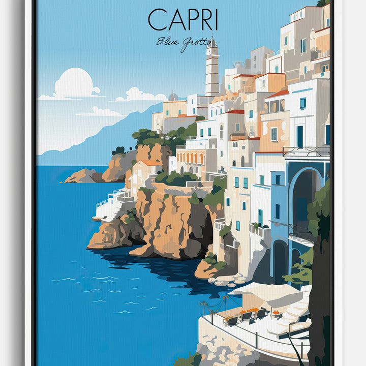 Coastal Village Canvas Prints