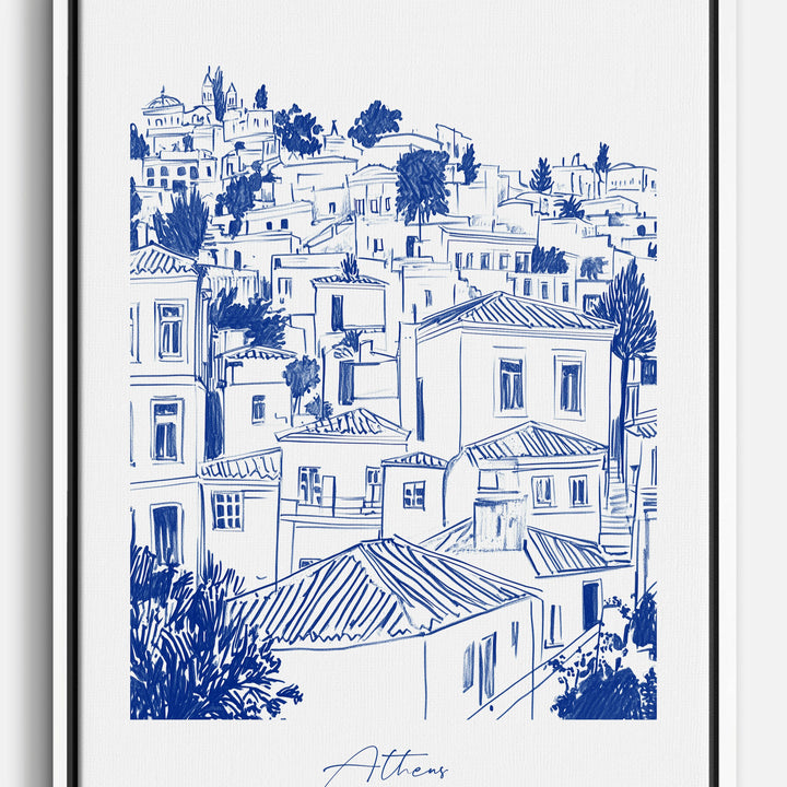 Athens Canvas Prints