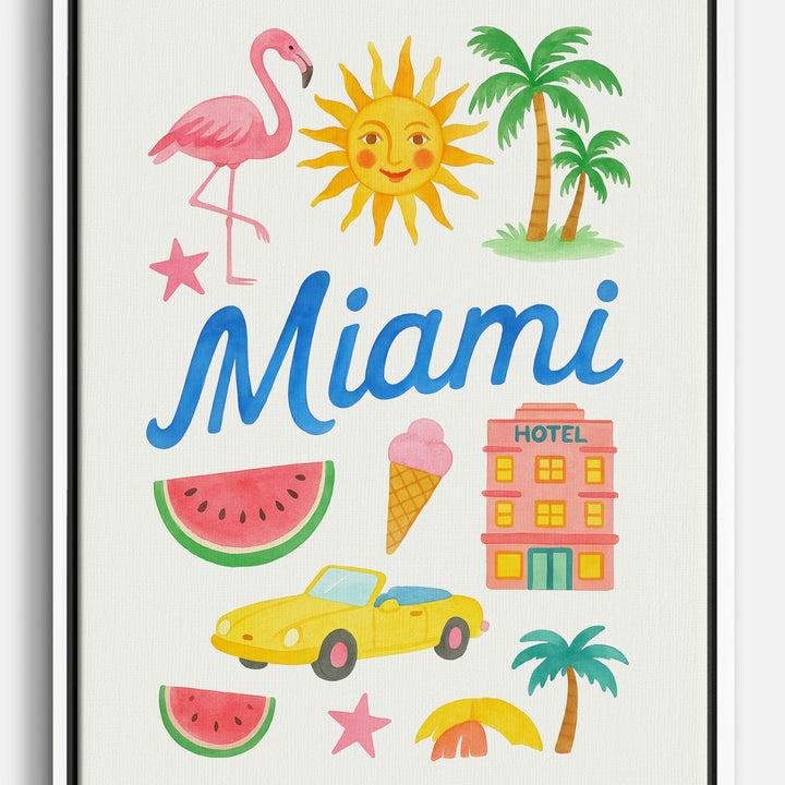 Palm Trees Canvas Prints