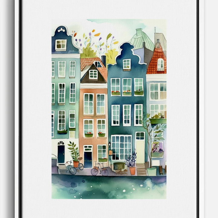 Houses Canvas Prints