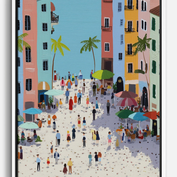 Market Canvas Prints