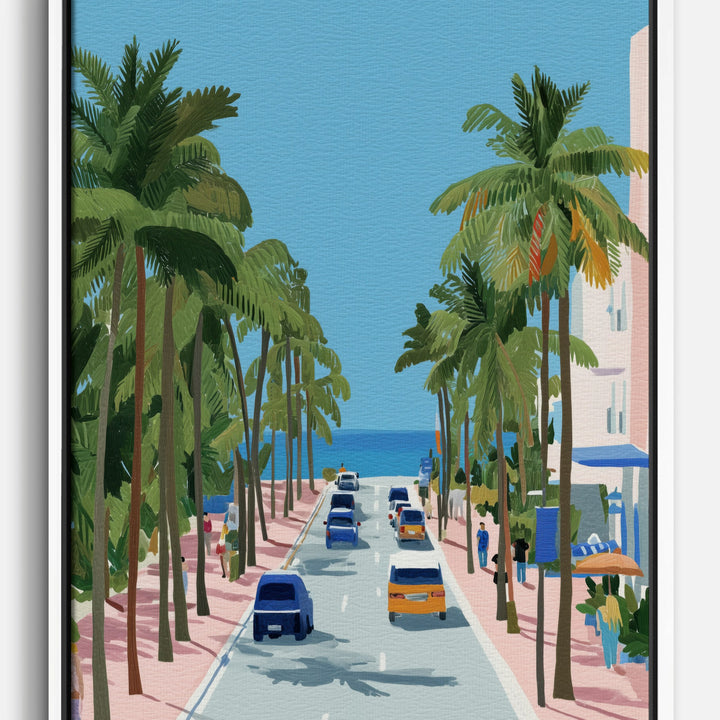 Palm Trees Canvas Prints