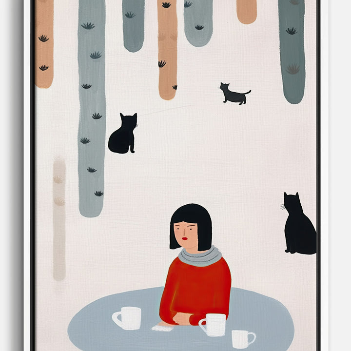 Coffee Cups Canvas Prints