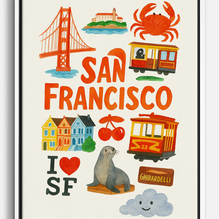 Cable Cars Canvas Prints