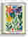 Botanical Paradise Cutouts Canvas Print - White