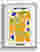Apricot Grove Maximalism Canvas Print - White