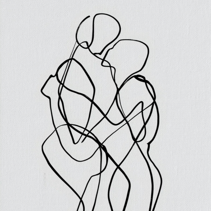 Tableaux sur toile blancs