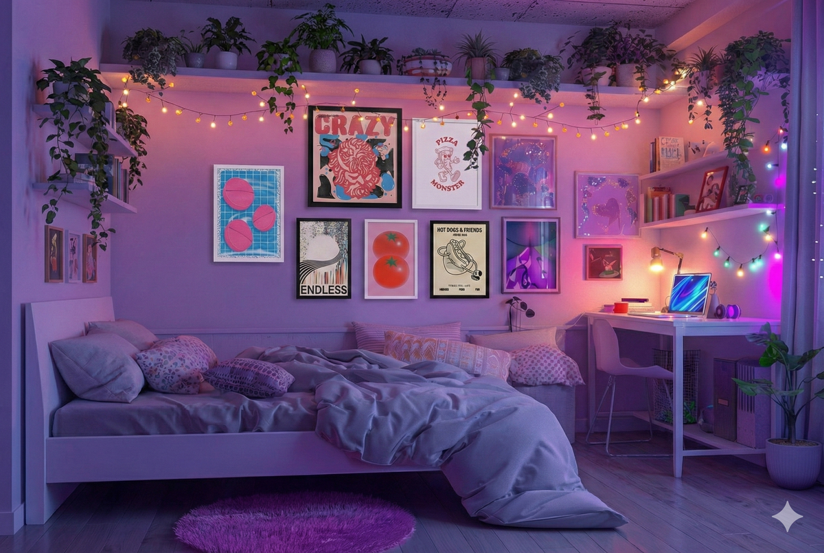 Teen Bedroom Wall Art Ideas: Trendy Modern Styles
