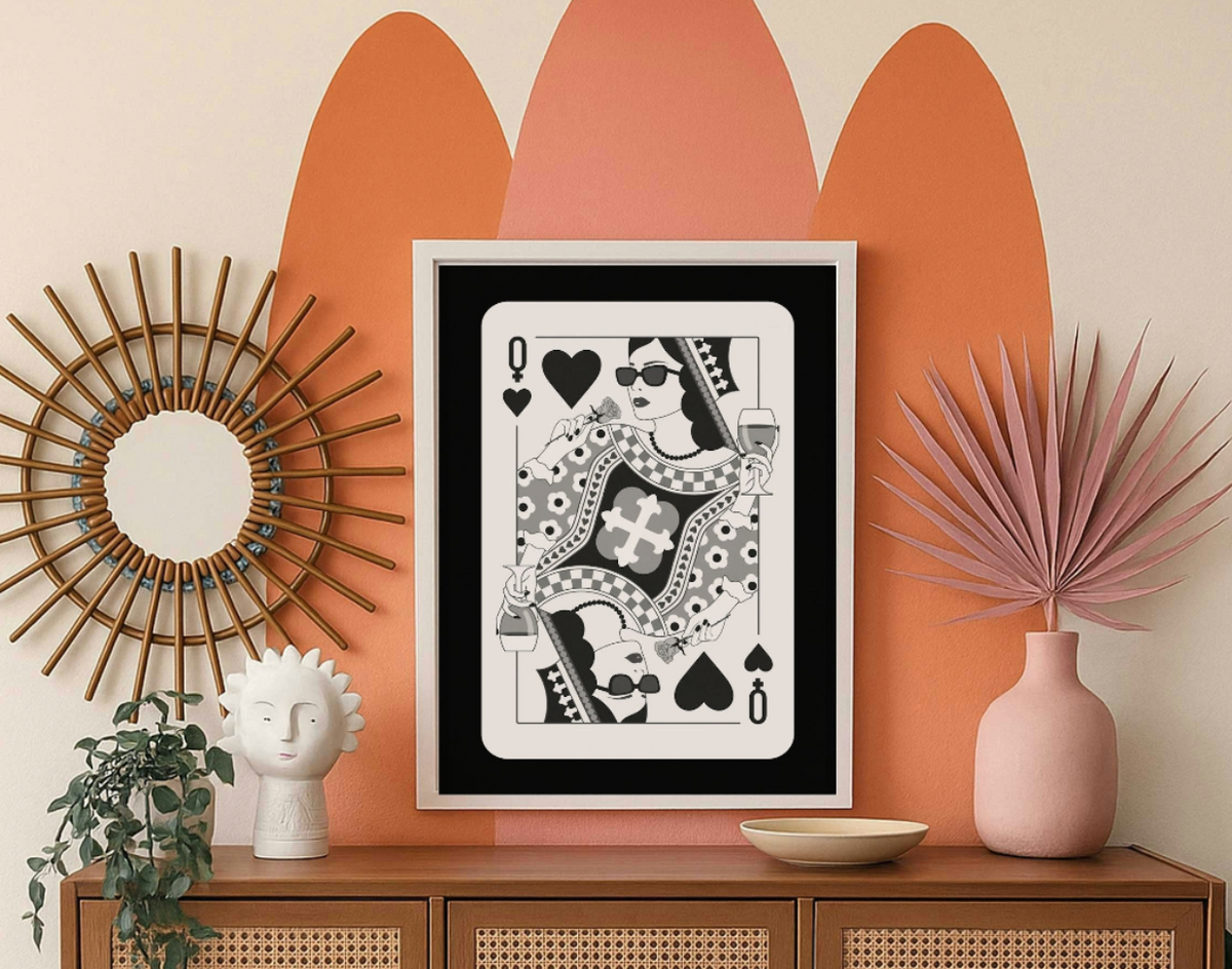 Decorating with Black and White Wall Art