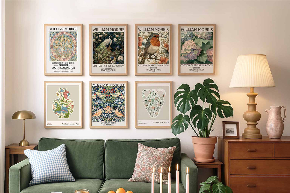 How to Choose and Style William Morris Art Prints