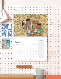 2026 Gustav Klimt Art Wall Calendar