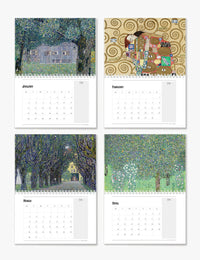 2026 Gustav Klimt Art Wall Calendar