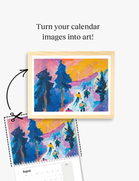 2026 Wall Art - Ski Winter Sports