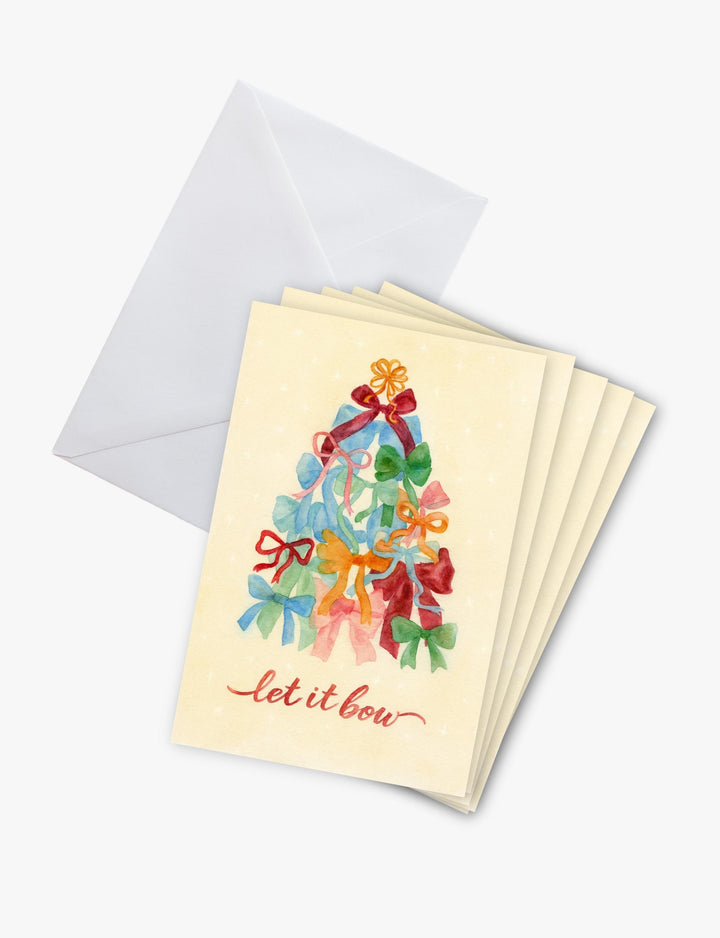 Let it Bow Holidays Card